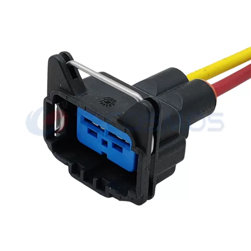 Auto Parts Radiator Electronic Cooling Fan Plug Connector for Ford 2-pin Female 93BG-14489 - image 3